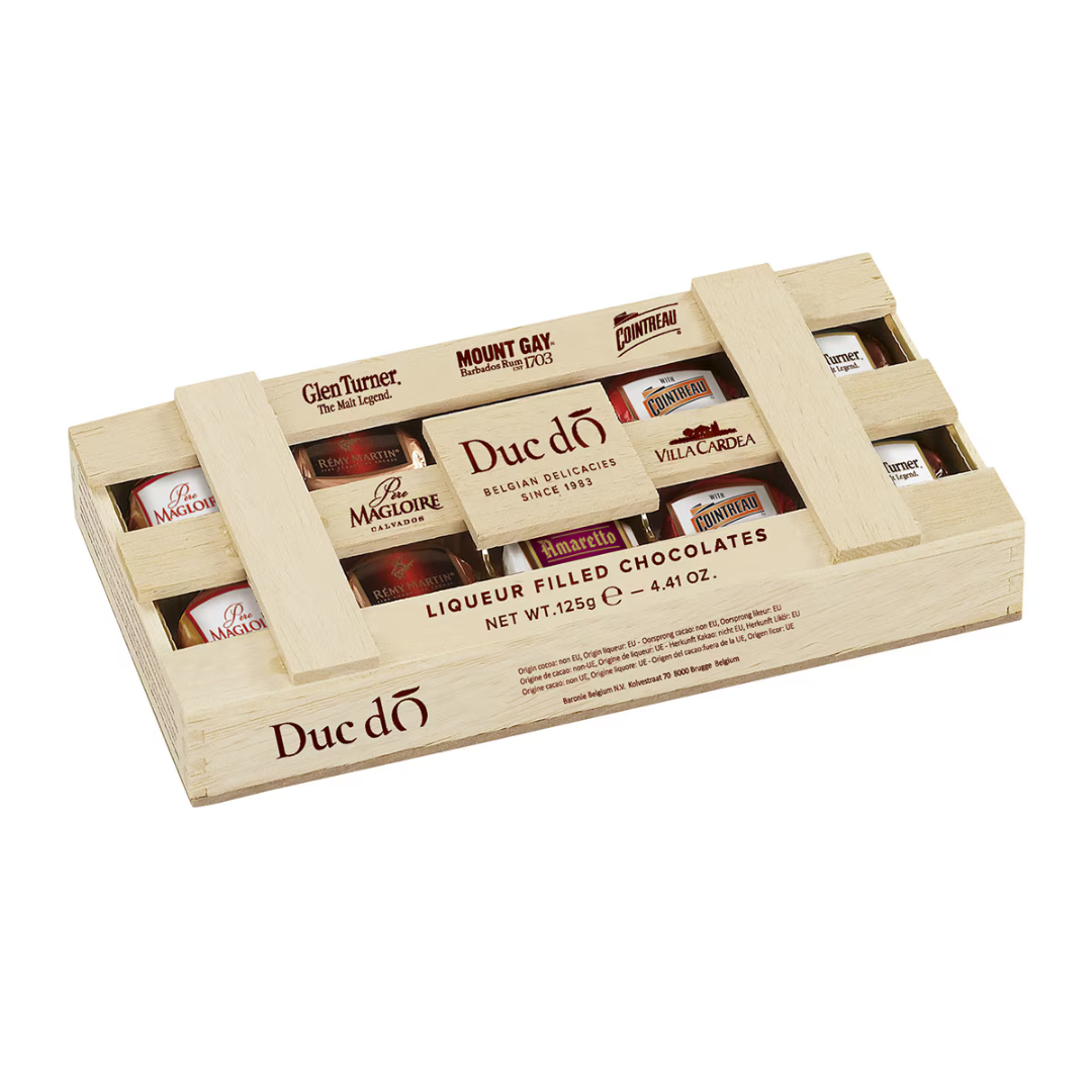 Duc d'O Liquor-Filled Chocolate 10/pc Crate
