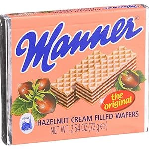 Manner Hazelnut Wafers