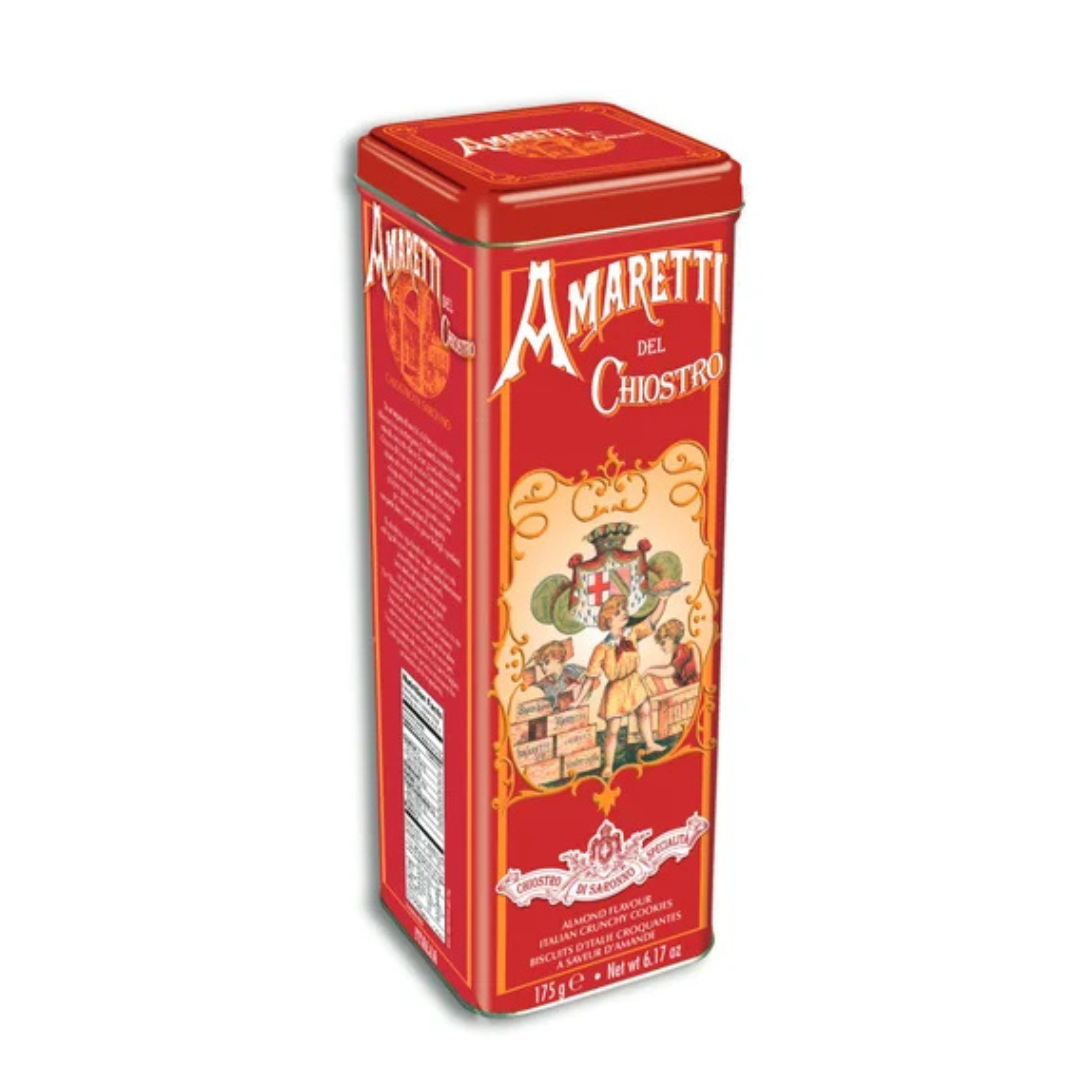 Amaretti Del Chiostro Crunchy Amaretti Tower Tin