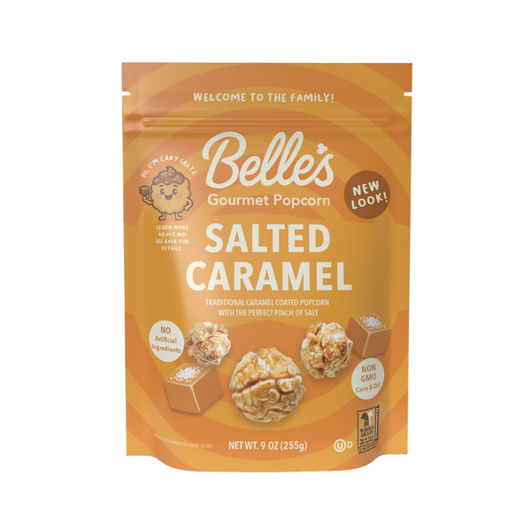 Belle's Salted Caramel Popcorn