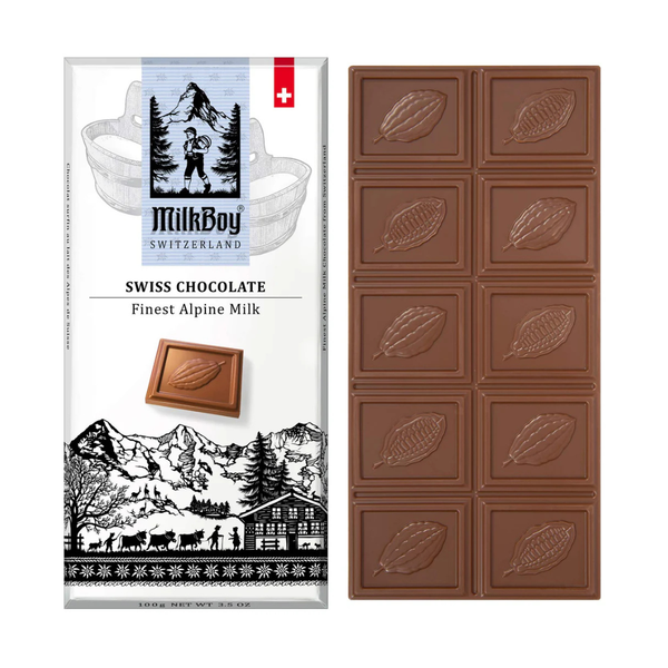 Milkboy Finest Alpine Milk Chocolate Bar