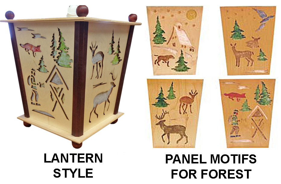 Hanging Lantern DeerMotive 9Motive 9