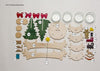 DIY Kit, Tea Light Holder Advent Wreath by Kuhnert GmbH