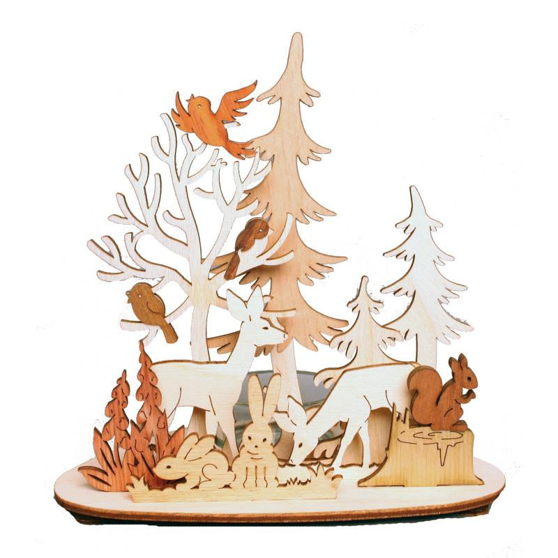 Wilderness Animals Tea Light Holder by Kuhnert GmbH