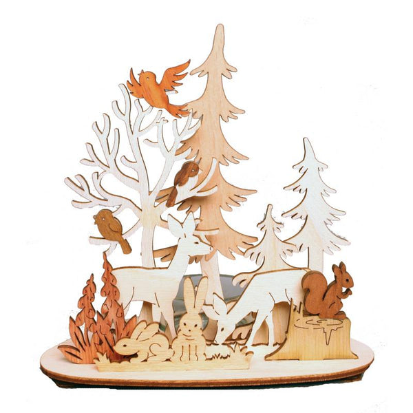 Wilderness Animals Tea Light Holder by Kuhnert GmbH