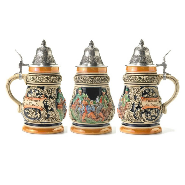 German Celebrate Youth Stein, painted by King Werk GmbH and Co
