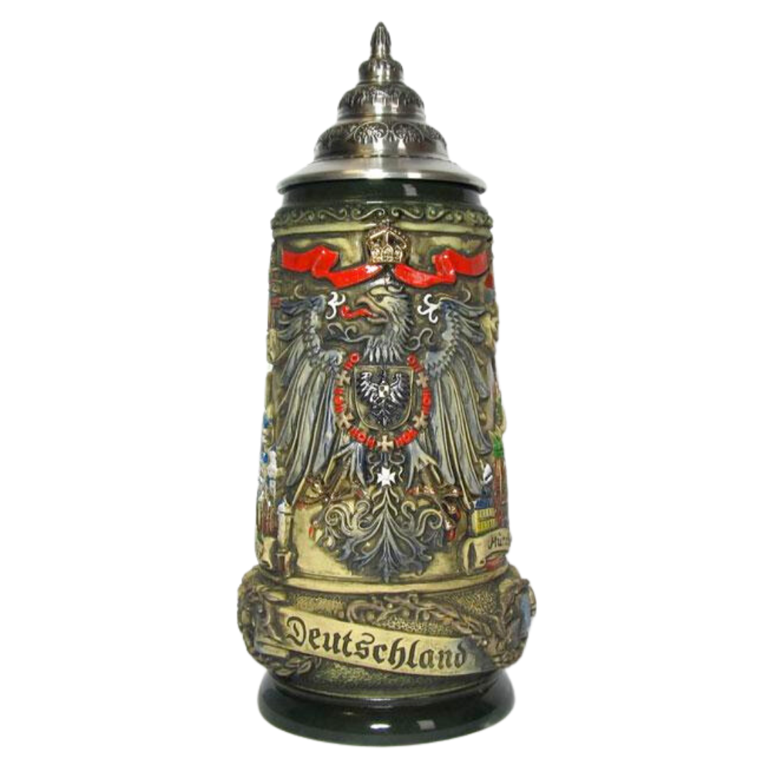 Germany's Major Cities with Eagle Stein by King-Werk GmbH