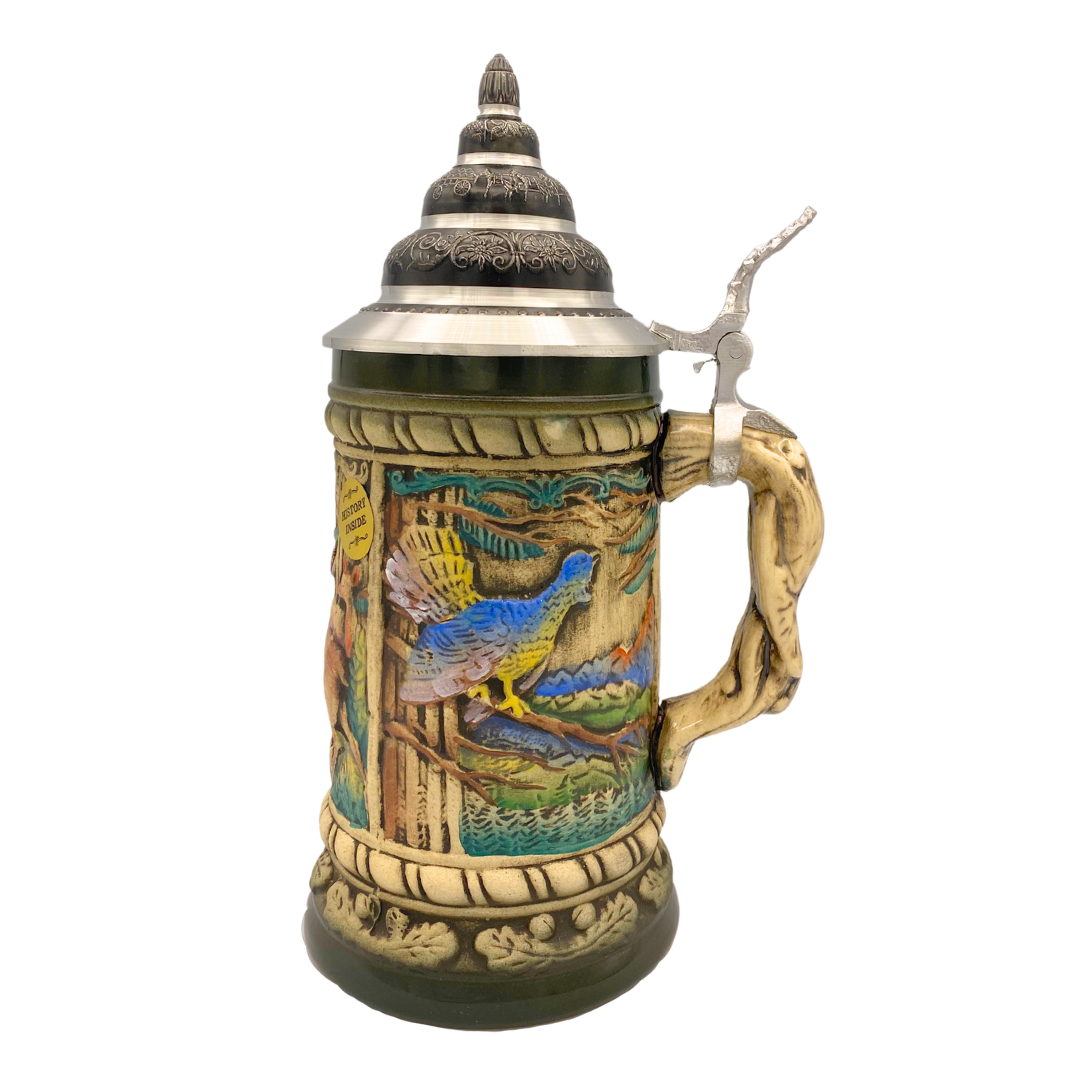 Wildlife Stein with Rustic Finish by King Werk GmbH and Co