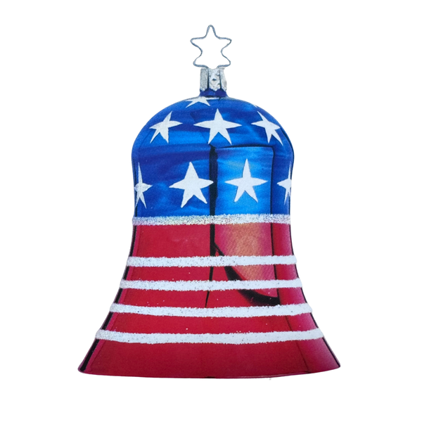 Red, White, and Blue Bell by Inge Glas of Germany