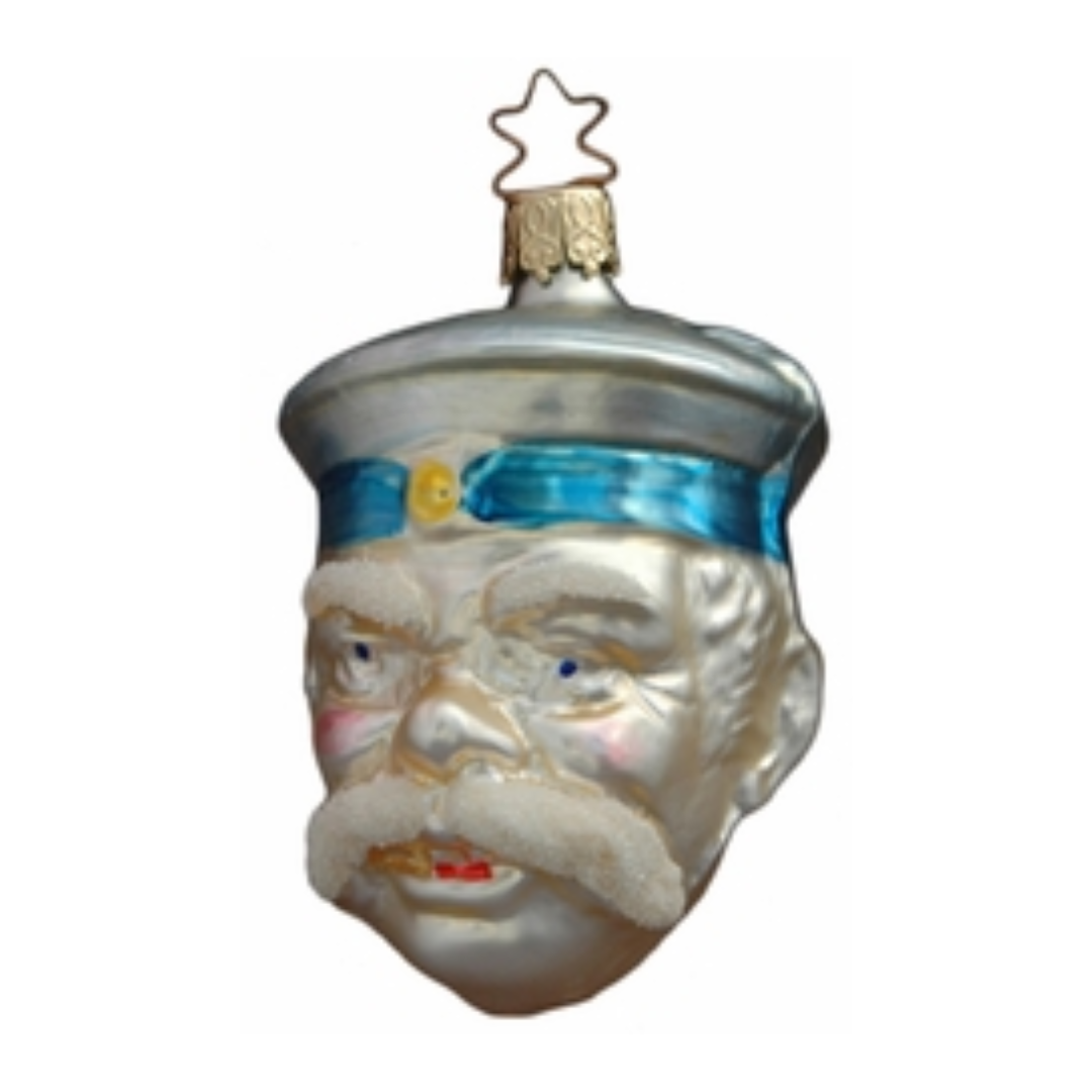 Sea Captain Ornament by Inge Glas of Germany