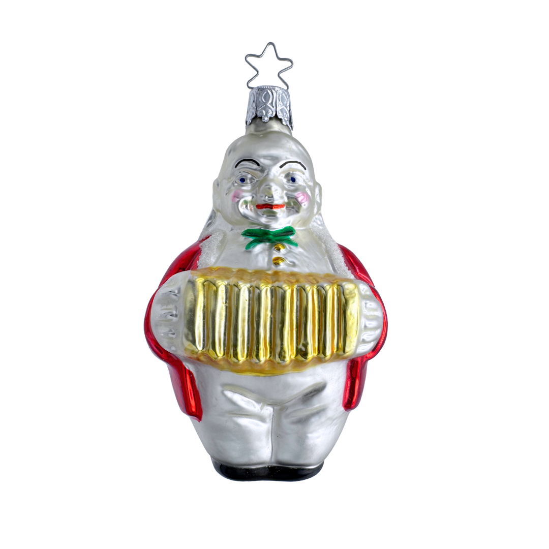Jolly Accordian Player by Inge Glas of Germany