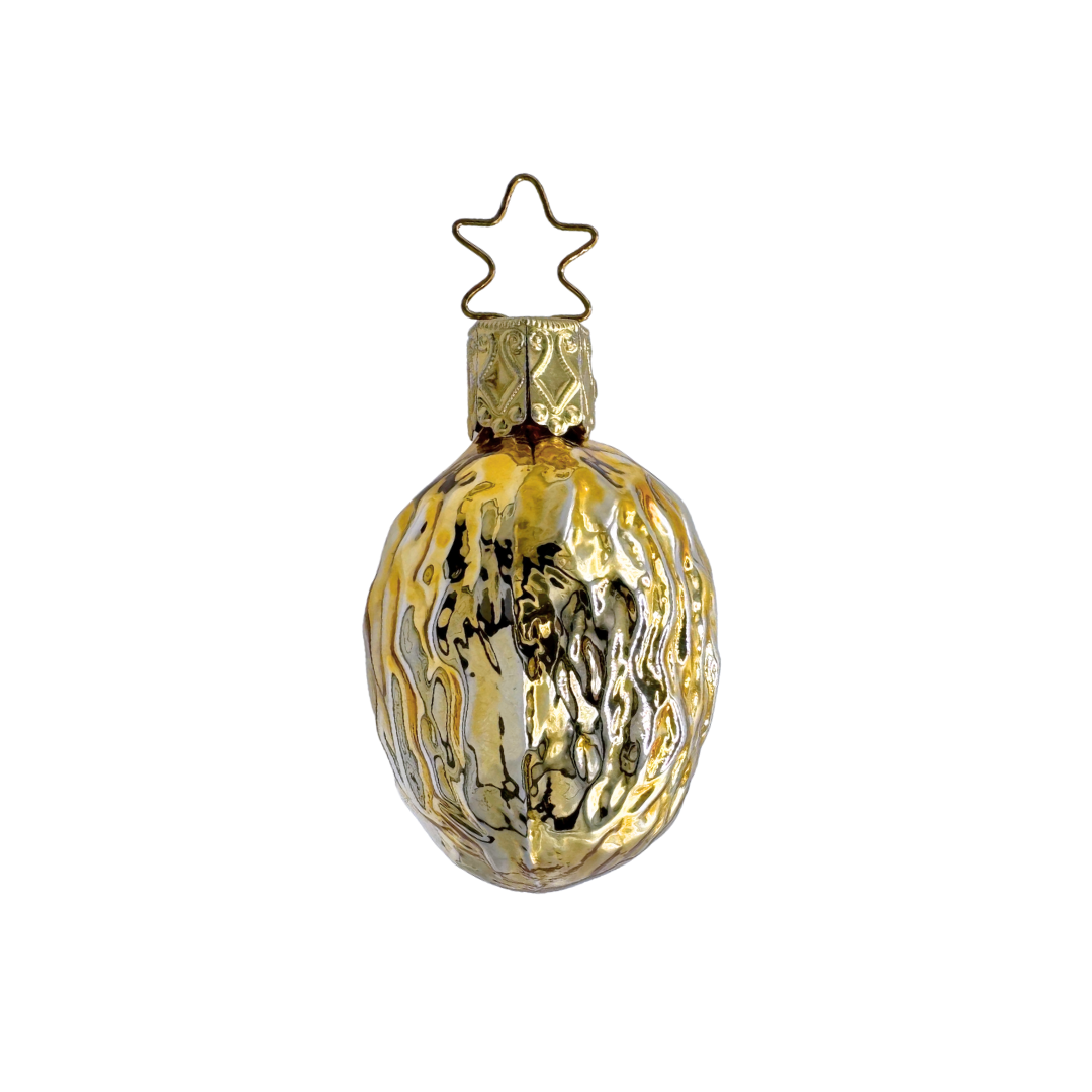 Small Gold Walnut by Inge Glas of Germany