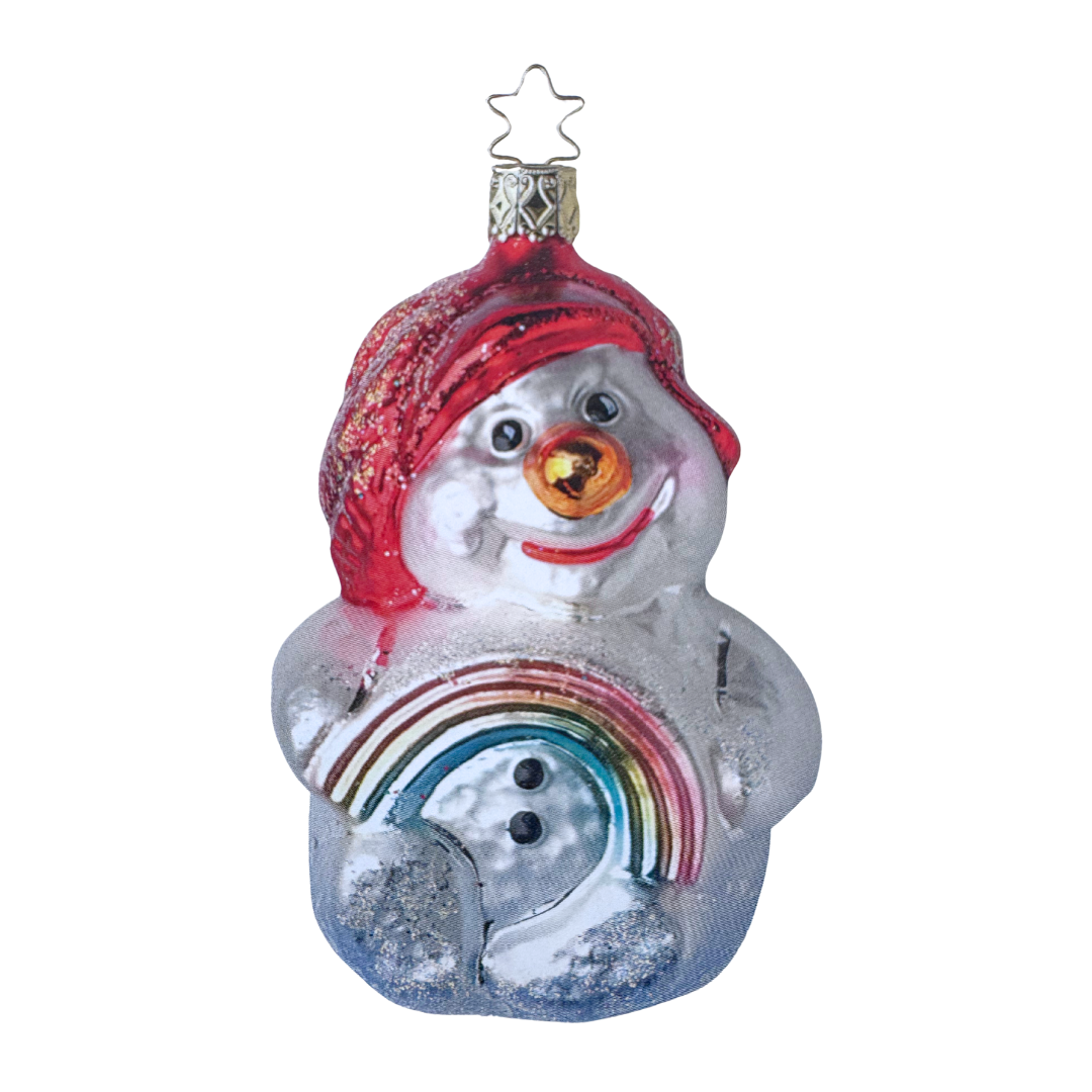 A Frosty Wish Snowman by Inge Glas of Germany