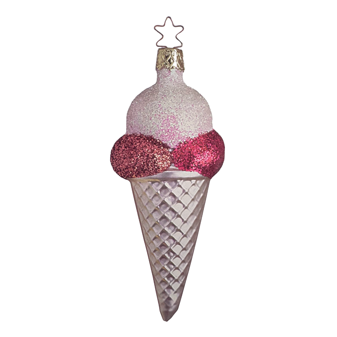 Neapolitan Ice Cream Cone by Inge Glas of Germany