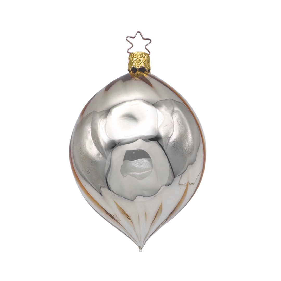 Mercury Glass Olive, champagne, shiny by Inge Glas of Germany