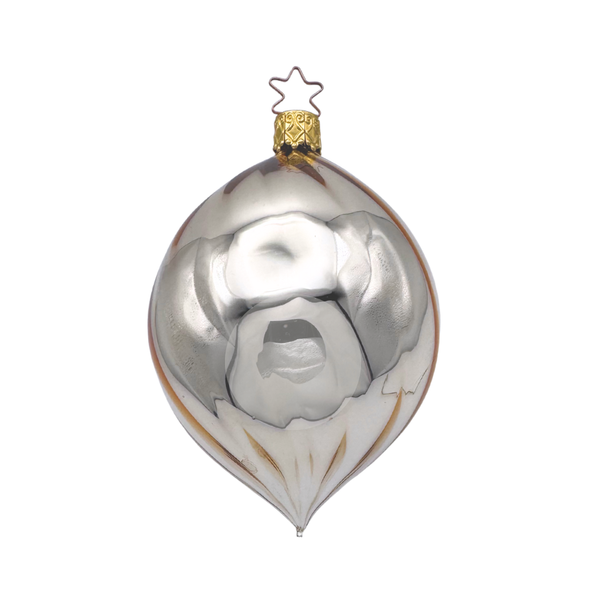 Mercury Glass Olive, champagne, shiny by Inge Glas of Germany