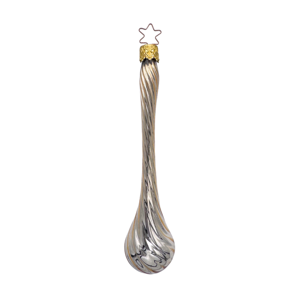 Mercury Glass Drop, champagne, shiny by Inge Glas of Germany