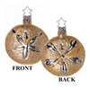 Ocean Sand dollar Ornaments by Inge Glas of Germany