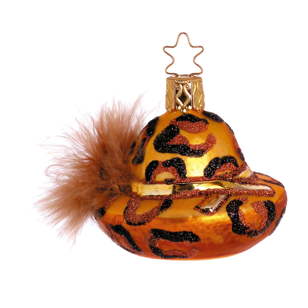 Cheetah Hat Ornament by Inge Glas of Germany