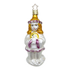 Angels We have heard on high, candle by Inge Glas of Germany