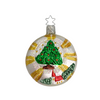 Heavenly Christmas Tree on Form Ornament by Inge Glas of Germany