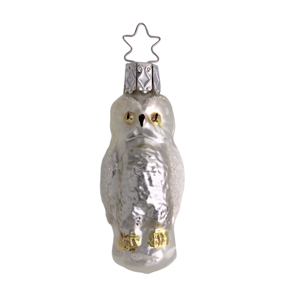 Snowy Owl Ornament by Inge Glas of Germany