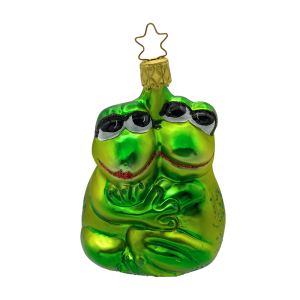 Frog Love Ornament by Inge Glas of Germany