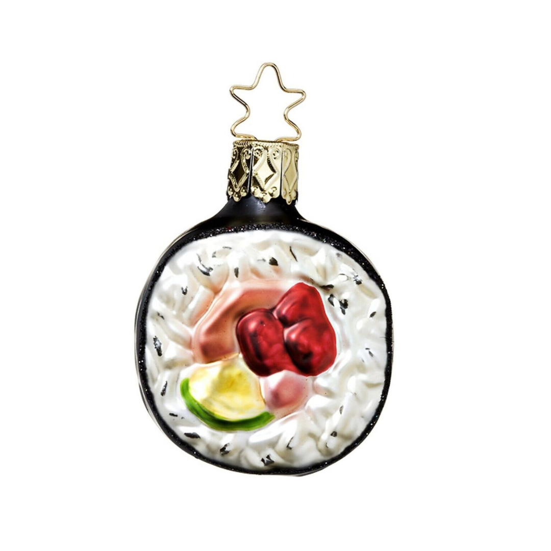 Maki Sushi, Ornament by Inge Glas of Germany