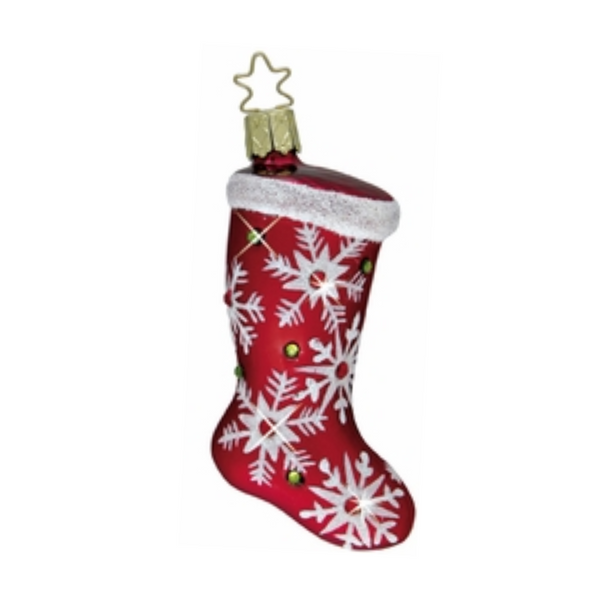 Treasured Memories Stocking Ornament by Inge Glas of Germany
