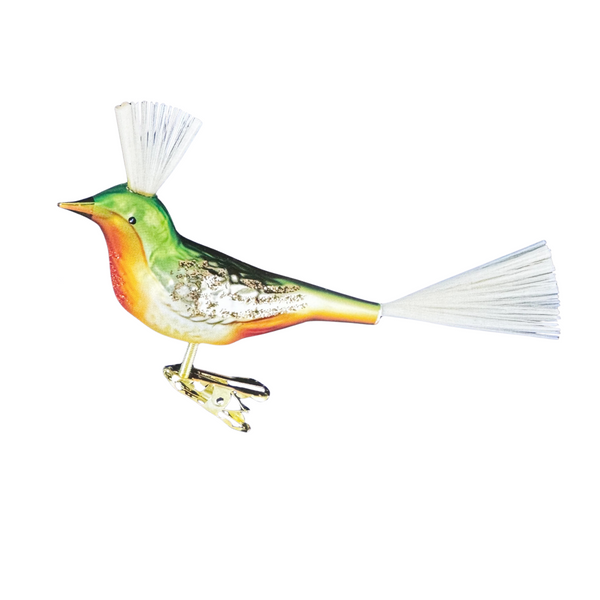 Crowned Singer Ornament by Inge Glas of Germany