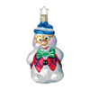 Clumsy Cutie Snowman Ornament by Inge Glas of Germany