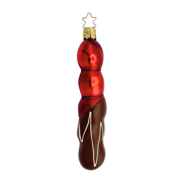 Chocolate Dipped Fruit Stick, red by Inge Glas of Germany