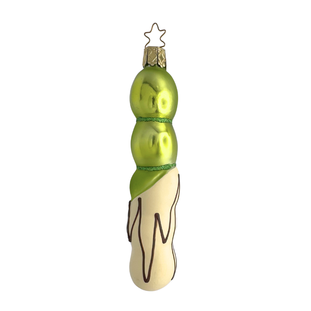 Chocolate Dipped Fruit Stick, green by Inge Glas of Germany