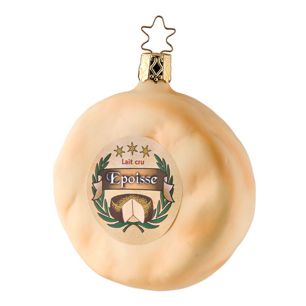Epoisse Cheese Ornament by Inge Glas of Germany