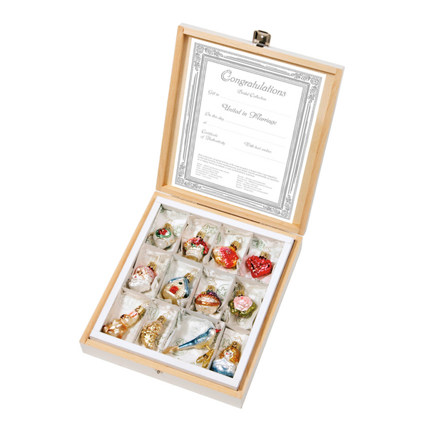 German Bride's Tree Miniature Collection by Inge Glas of Germany