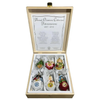 Annual Reflector Series 2007 - 2012 Boxed Ornament Set by Inge Glas of Germany