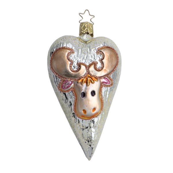 Moose on Heart by Inge Glas of Germany