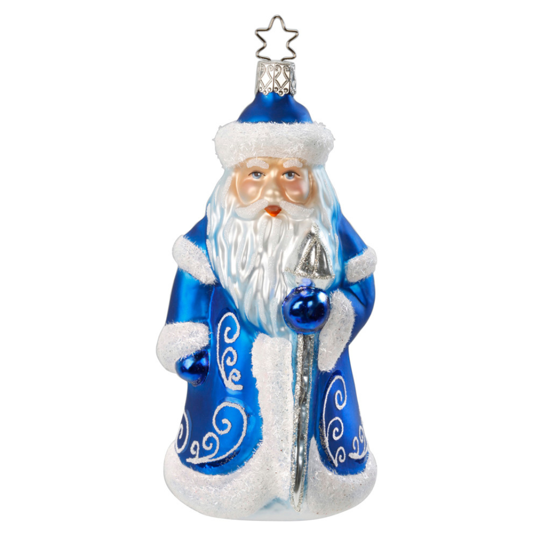 Father Frost Ornament by Inge Glas of Germany