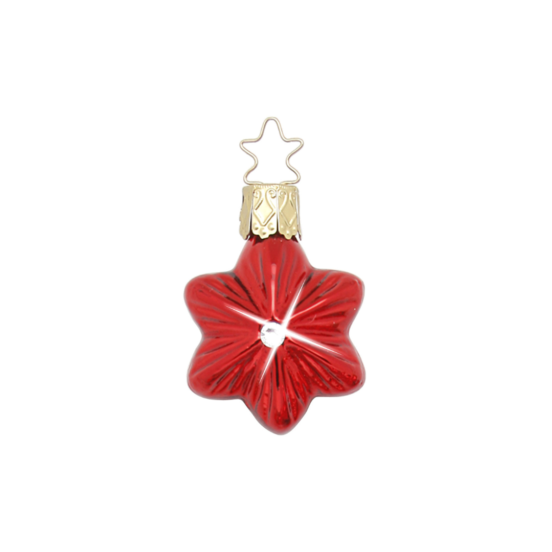 Mini Stars, red by Inge Glas of Germany