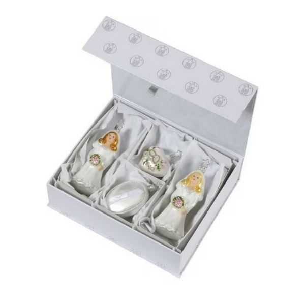 Women's Wedding Day 4 piece Set by Inge Glas of Germany