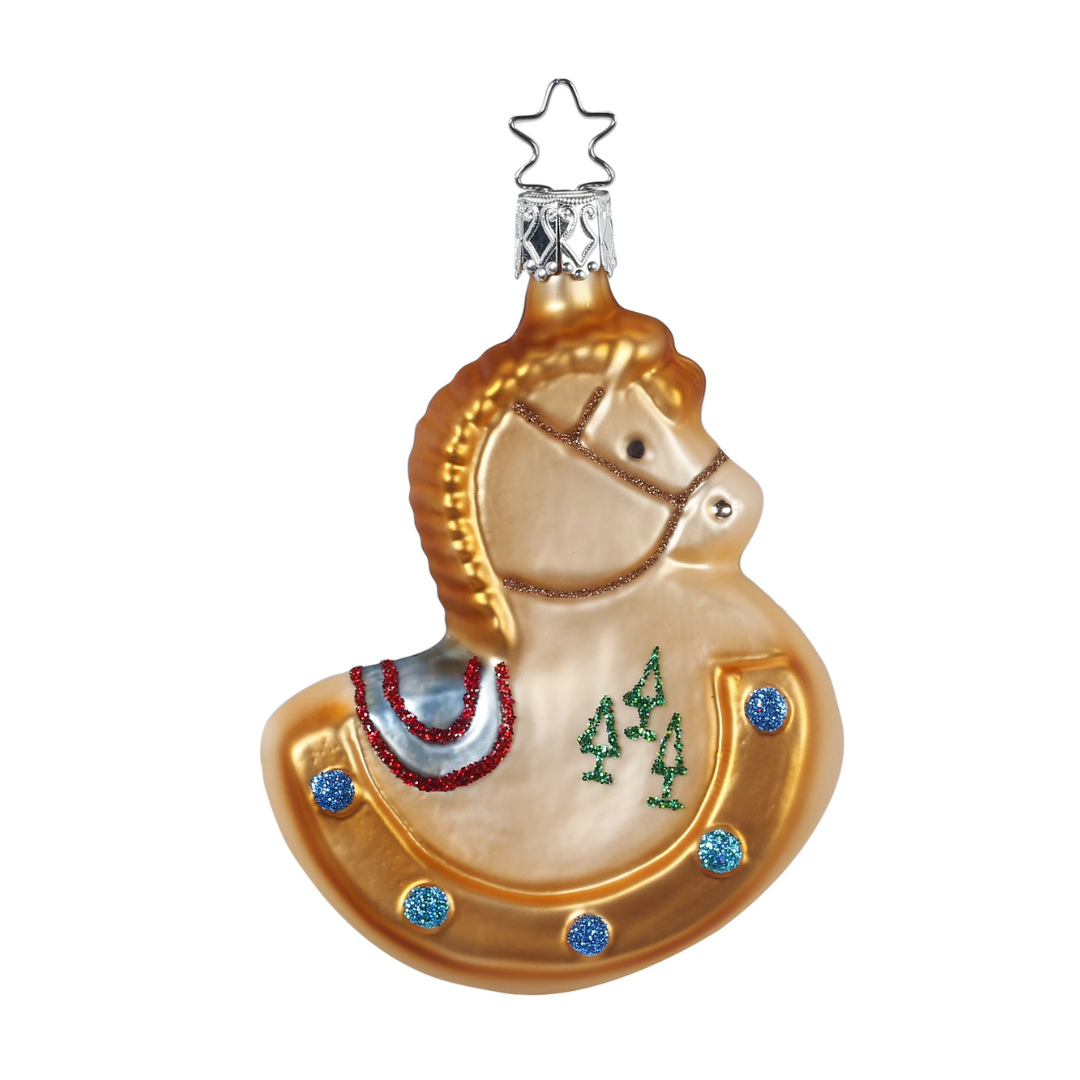 Christmas Rocker Ornament by Inge Glas of Germany