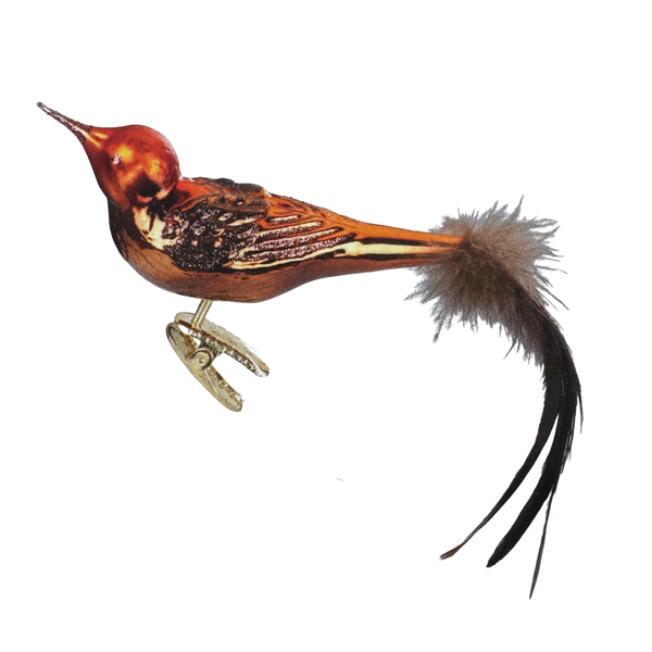 Copper Bird Ornament by Inge Glas of Germany