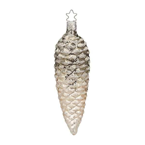 Winter Cone Ornament by Inge Glas of Germany