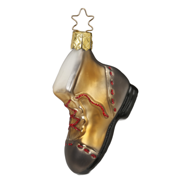 Traveling Boot Ornament by Inge Glas of Germany