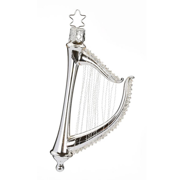 Victorian Harp Ornament by Inge Glas of Germany