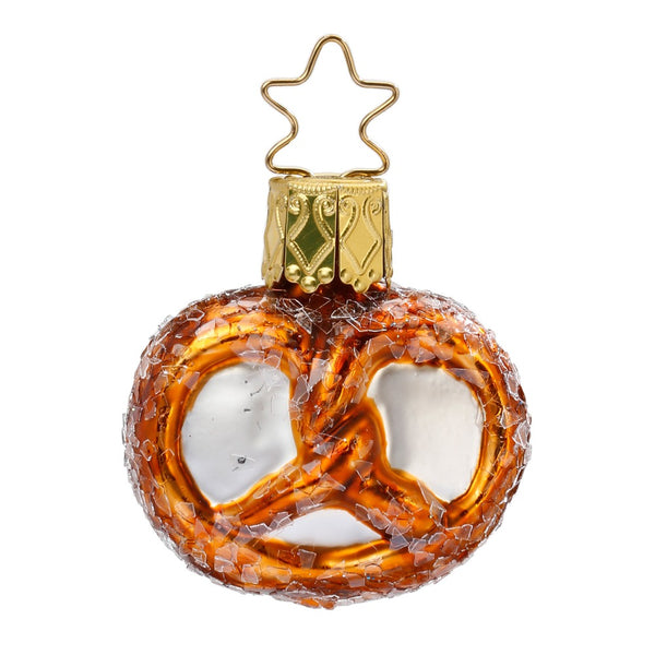 Mini Pretzel Ornament by Inge Glas of Germany