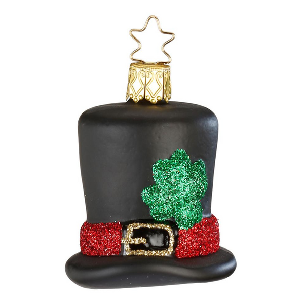 Lucky Top Hat Ornament by Inge Glas of Germany
