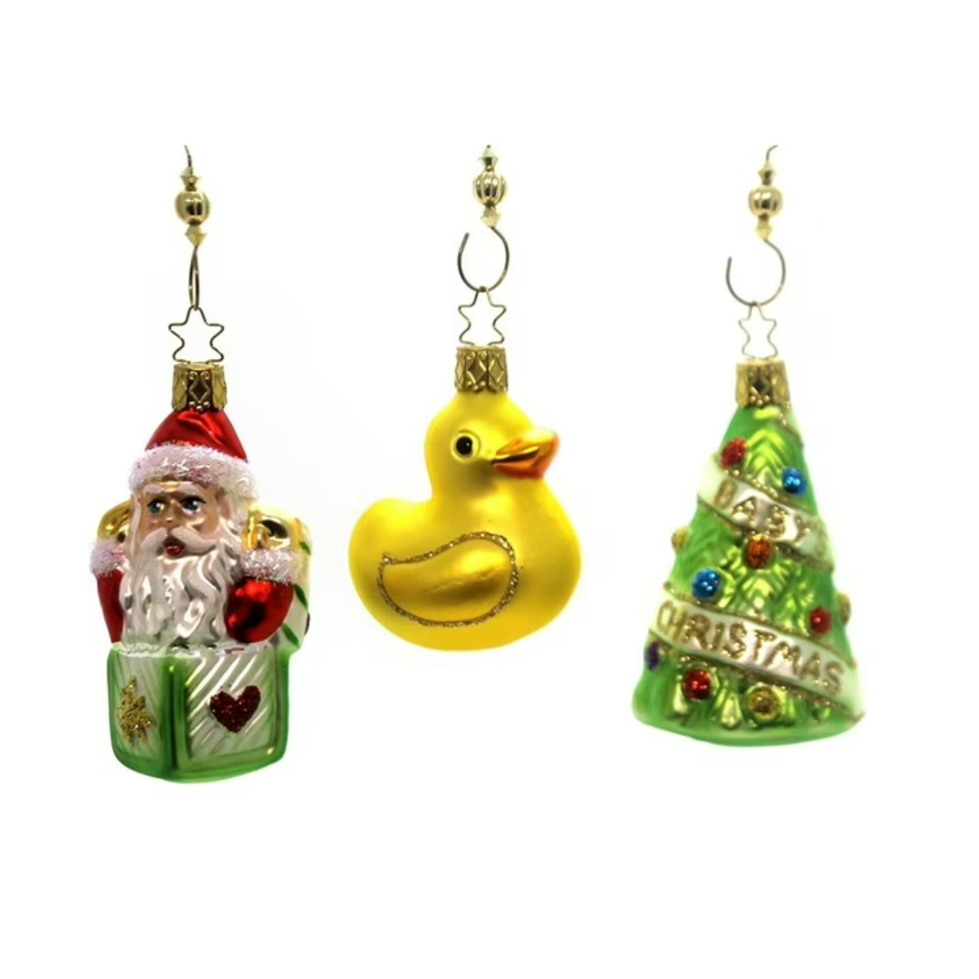 Baby's First Christmas 3 Piece Box Set by Inge Glas of Germany