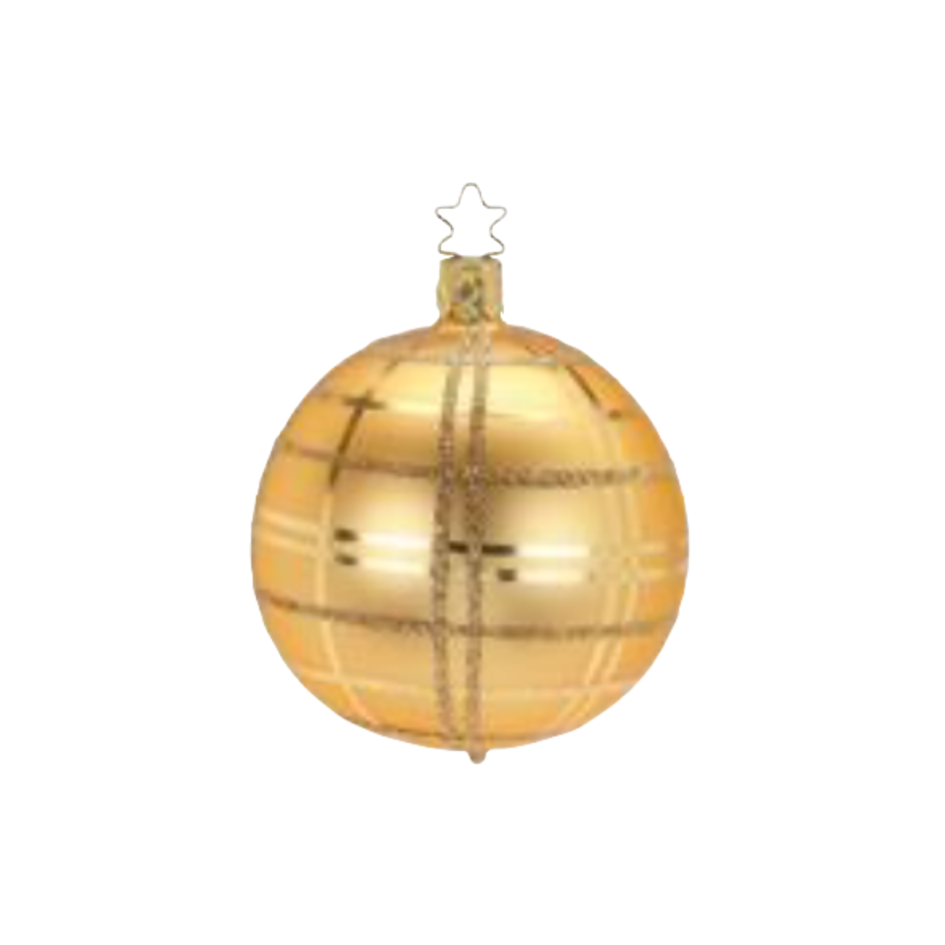 Dressy Check Ball, gold, 2.4
