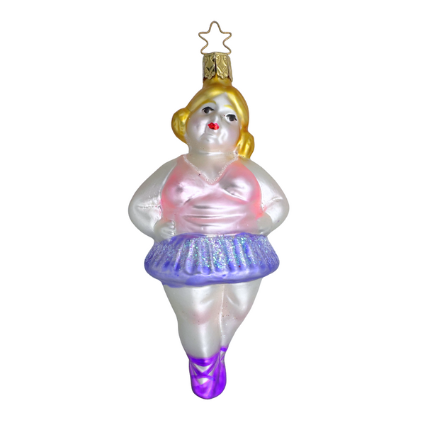 Buxom Ballerina Ornament by Inge Glas of Germany